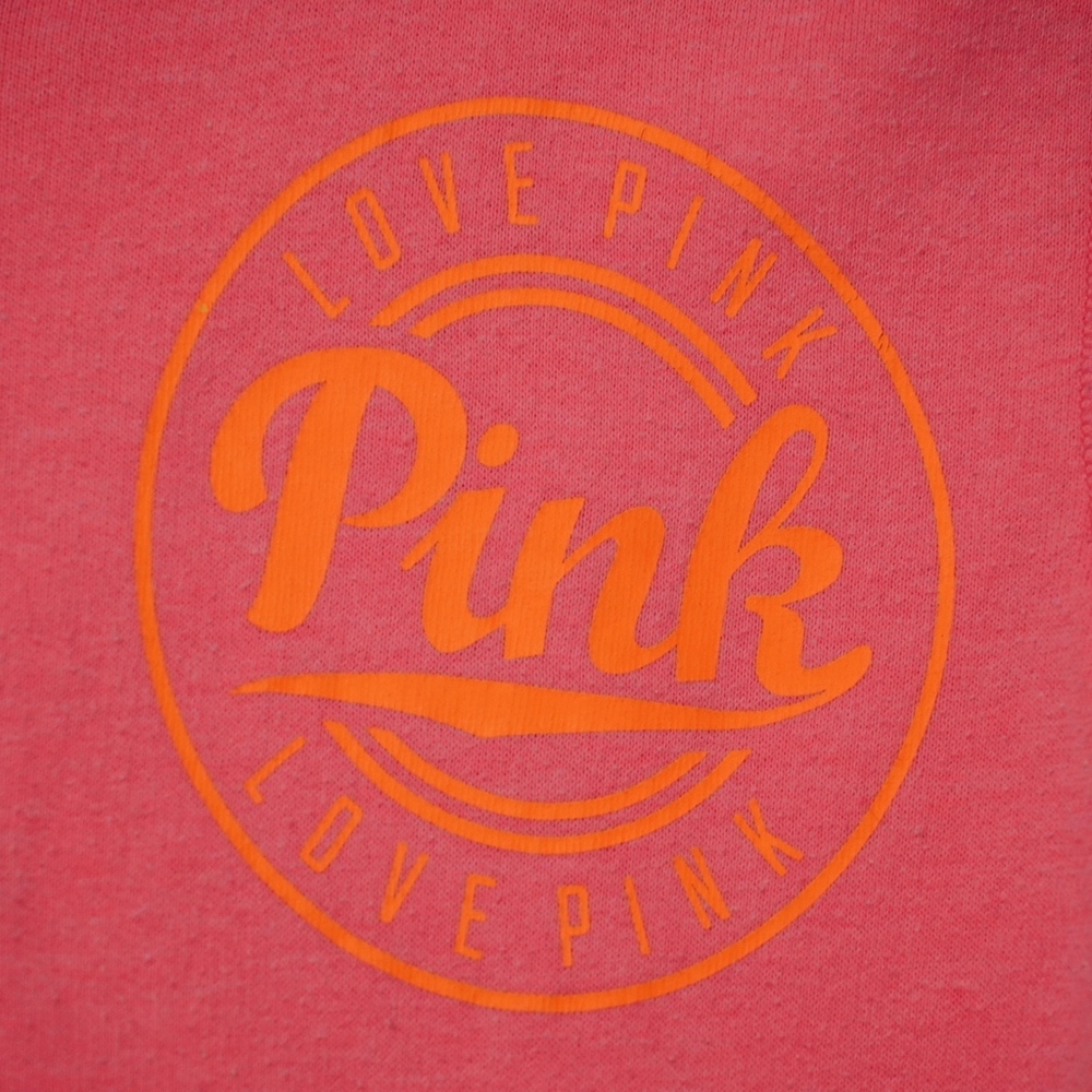 PINK Victoria's Secret Logo Hoodie Jacket Size Sm - Picture 7 of 8